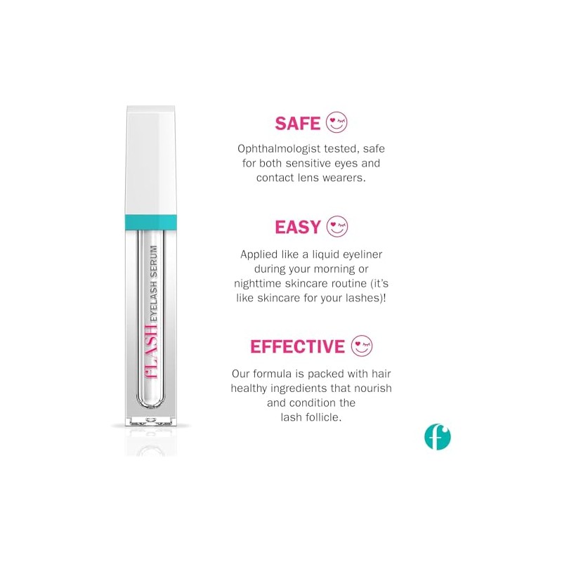 Flash - Sérum para pestañas amplificador de pestañas, 2 ml