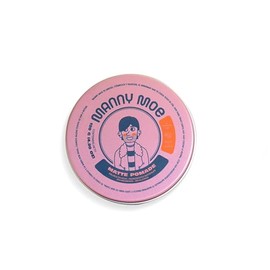 Manny Moe Pomada Mate para Cabello Hombre - Cera Estilizadora sin Brillo, Fijación Media, 4.2 oz