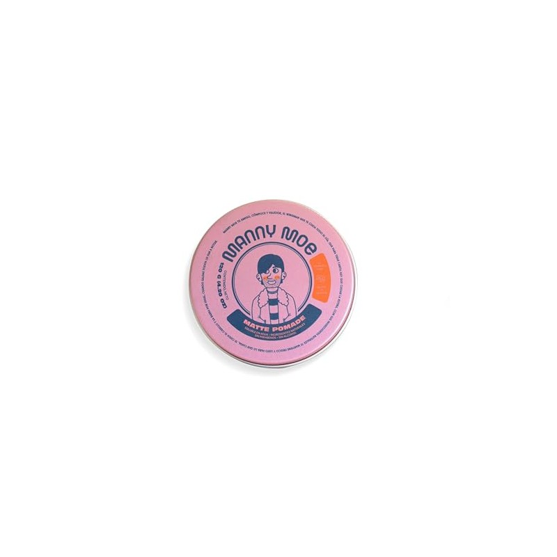 Manny Moe Pomada Mate para Cabello Hombre - Cera Estilizadora