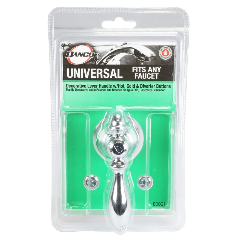 Danco 80021 Decorative Lever Handle, Chrome