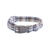 Lionet Paws Dog and Cat Collar with Bowtie Grid Collar Plastic