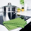 POLYCLEAN 2 x Glass Cleaning Cloths - Microfibre Cloth with