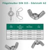 DSM - Carriage Bolts M6 x 110 mm DIN 603