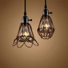 2 x E27 Vintage Pendant Light Ceiling Lighting Loft Style