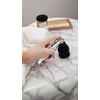 Honwor 2 Pcs Sterile Airless Pump Bottle 1 oz Refillable