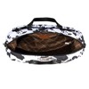 Wrangler Travel Duffle Bag for Women Oversized Cow Print Weekender