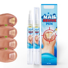 Nail Care Pen, Nagelpilz Stift, Nagelpflegestift, Mit Teebaumöl, Aloe Vera & Pflanzlichen Extrakten, Für Hände & Füße, Ideal zur täglichen Nagelpflege(2 Stück