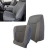 Slakerbe Driver Bottom Cloth Seat Cover, Bottom & Top Back