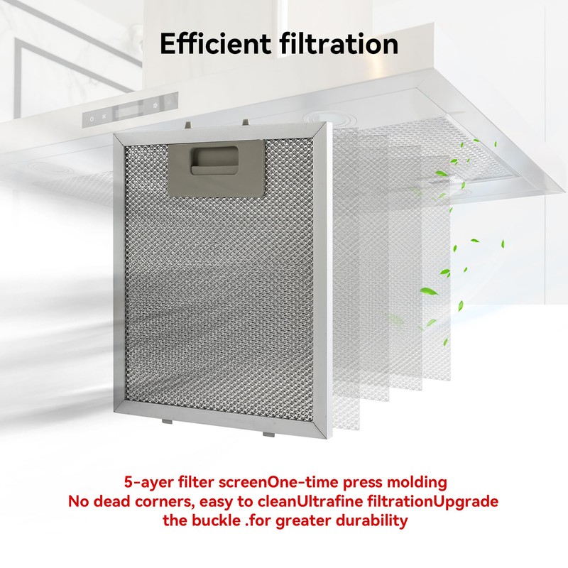 Range Hood Grease Filter Compatible with Whirlpool, Jenn Air, Kitchen