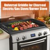 Cast Iron Griddle for Stove Top Griddle for Gas Grill