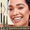UCANBE Eyebrow Pencils for Women with Spoolie Brush, Dual-Ended Eyebrow