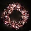 Light-Up Red White & Blue Patriotic Wreath
