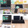 Varhomax Glass Weekly Dry Erase Desk White Board, Desktop to