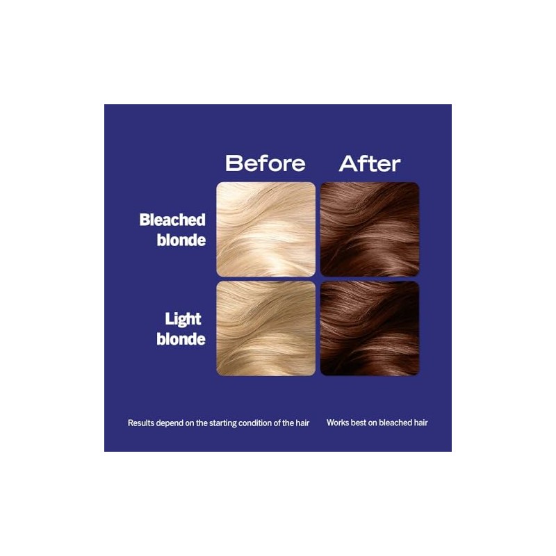 Schwarzkopf Live Intense Colour Brown Hair Dye, 3-Pack Permanent Colour