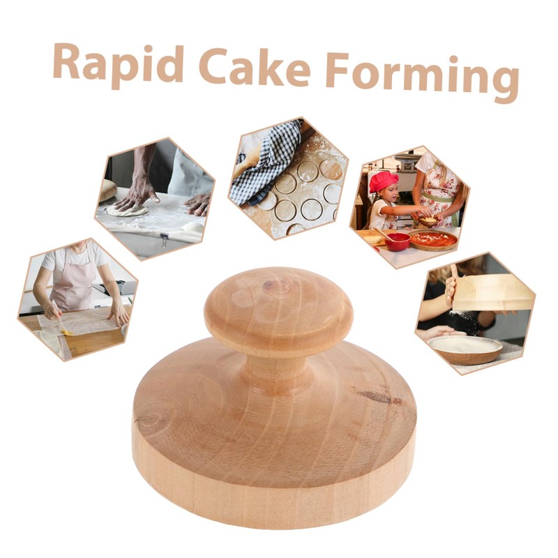 ABOOFAN Wooden Tortilla Press Multi Functional Dough Compressor for Tortillas
