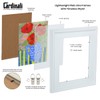 Cardinali Plein Air, White 16x20 Picture Frame with Acrylic Glazing