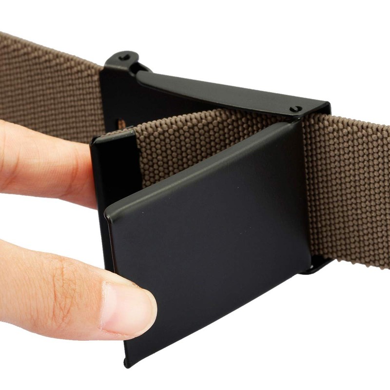 KYEYGWO Unisex Belt Adjustable Plain Stretch Elastic Web Belt with