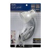 ELPA SPOT-BLNE17C(PW) Clip Light, Desk Light, Indirect Lighting E17, Approx.