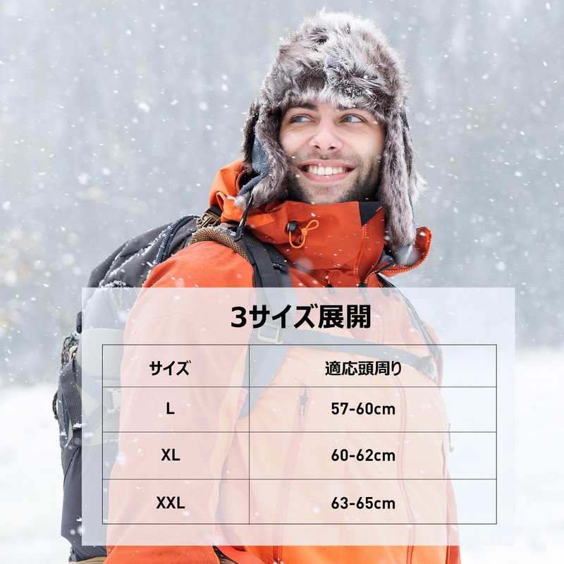 [TOP-EX] Pilot Cap, Flight Cap, Skiing, Thermal, Hat, Flight Cap,