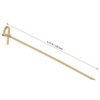 HONYUET 800 PCS 4 Inch Bamboo Knotted Cocktail Sticks, 12