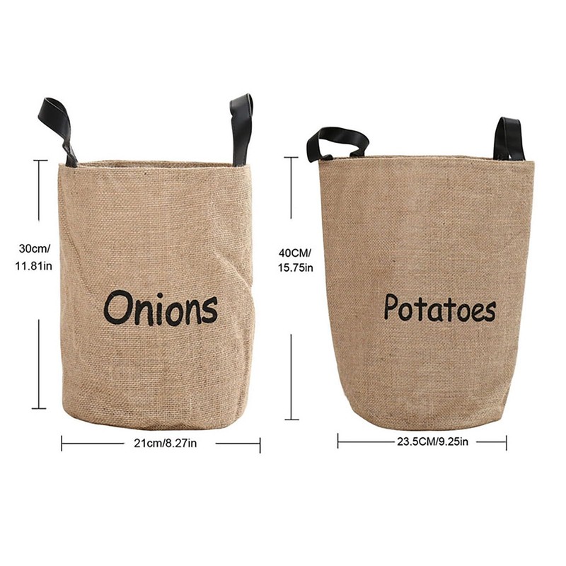 Vegetable and Fruit Storage Bags, Kitchen, Onions, Potatoes, Storage and