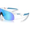 Oakley Youth OJ9010 Resistor Rectangular Sunglasses, Polished White/Prizm Sapphire, 23