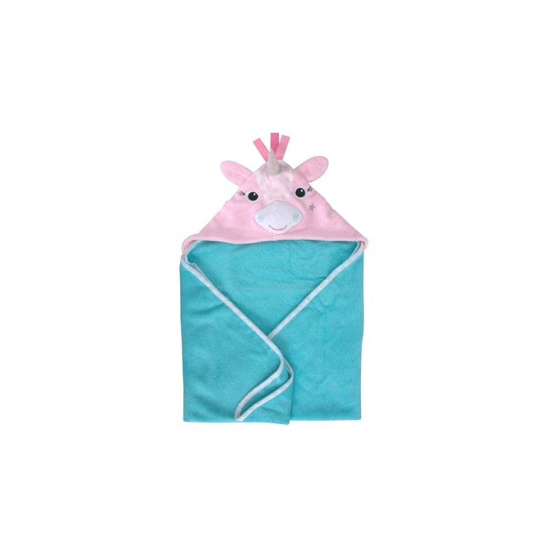 Zoocchini Baby Towel with Hood – Allie Unicorn – 100%