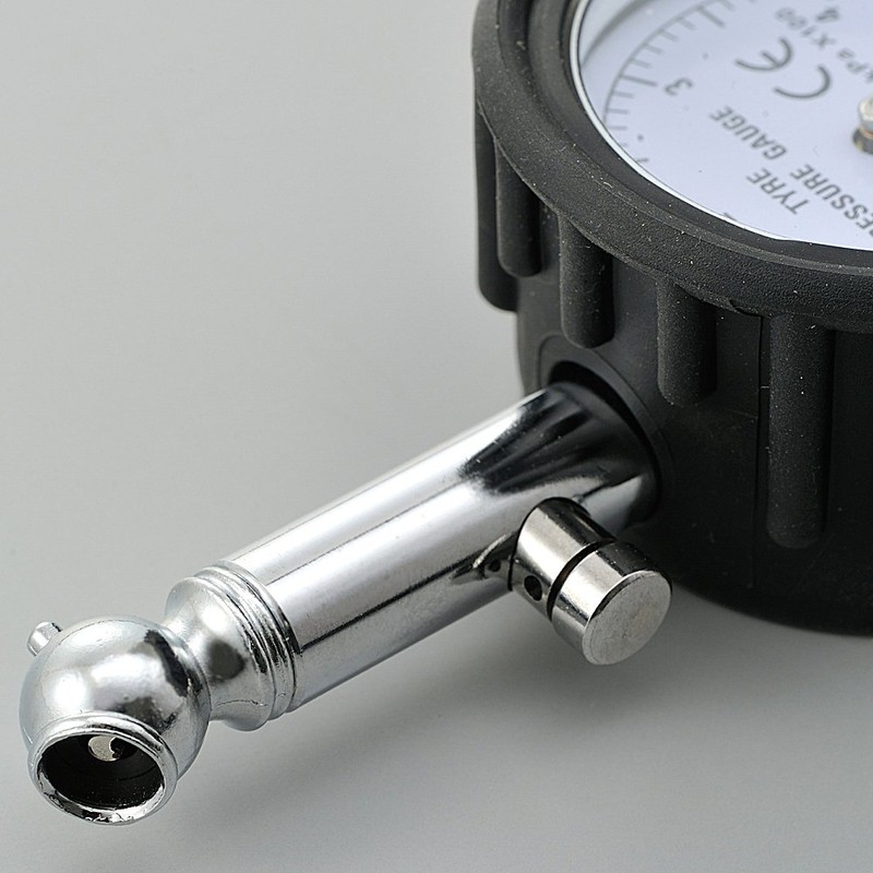 Daytona 41779 Motorcycle Small Air Gauge with Release Valve