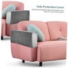 NOLITOY Sofa Armrest Covers Pcs Couch Slipcover Stretch Furniture Protector