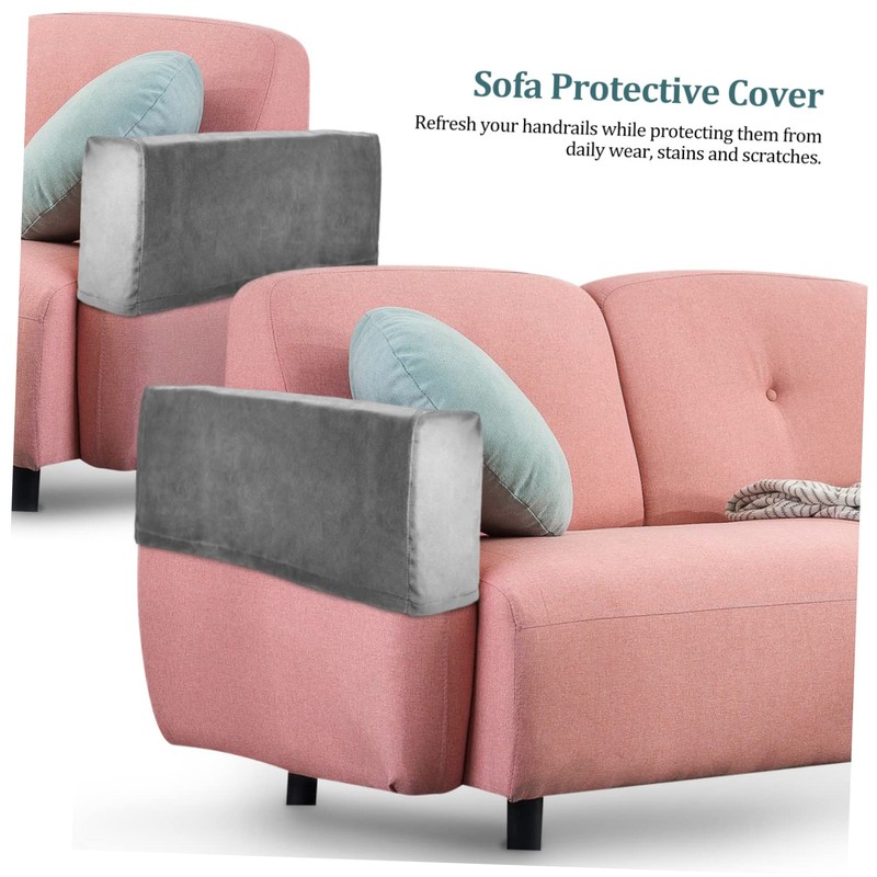 NOLITOY Sofa Armrest Covers Pcs Couch Slipcover Stretch Furniture Protector
