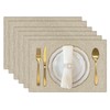 ablieve Manteles individuales para mesa de comedor Juego de 6