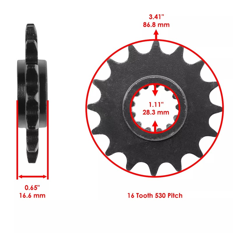 Honda Drive Chain & Sprockets Kit Fits HONDA VF750C VF750CD