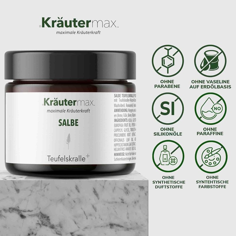 Devil's Claw Ointment High Dose Balm Cream Extract 1 x