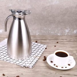 jarra termica, Jarra Térmica Para Café, Ollas Con Aislamiento Al Vacío De Doble Pared, Cafetera De Acero Inoxidable De Primera Calidad, Té, Termo, Jarra Termo, La Mejor Opción Para La Oficina En Casa