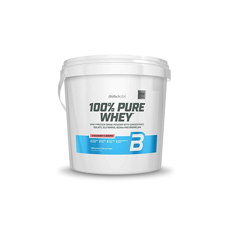 Biotech USA 100% Pure Whey 454g Bourbon Vanilla