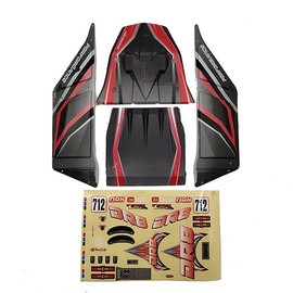 FTX Dr8 Body+Decal(Red) - FTX9580R