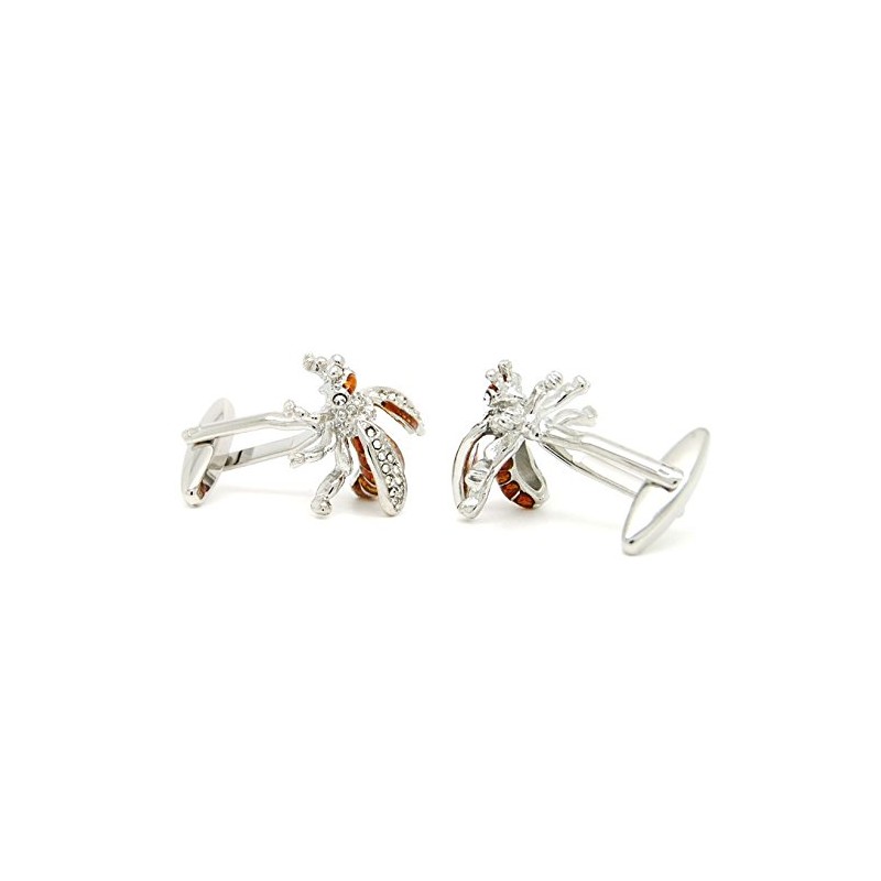 Bees Beekeeper Metal Cufflinks Cuff Links