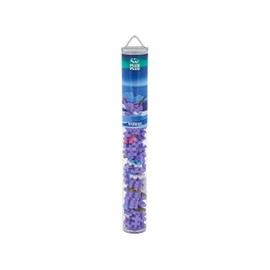 Plus-Plus Creative Building Blocks Tube, Narwhal, Ingenious Construction Toy, 100 Pieces, 300.4239