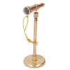 Adjustable Miniature Microphone Replica Model Mini Musical Instrument Decoration for