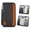 Passport Wallet Bag, RUMANLE Travel Passport Holder Wallet Bag Waterproof