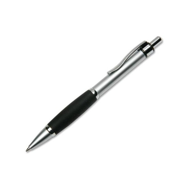 SKILCRAFT Precision 305 Metal Retractable Ballpoint Pen Black Ink, Fine Point 12/Box (7520-01-445-7237)