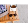Round Bifocal Reading Sunglasses in Light Tortoise with Amber Lenses