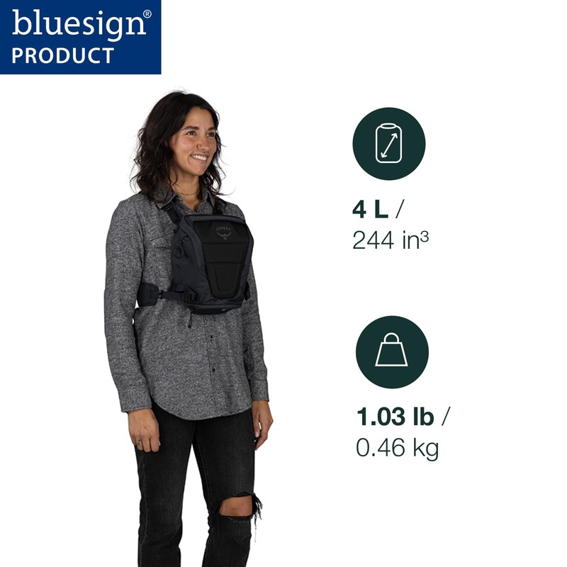 Osprey Camera Chest Rig, Charcoal Grey