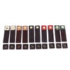 10 Set Leather Snap Buckles Leather Tab Closure Leather Button