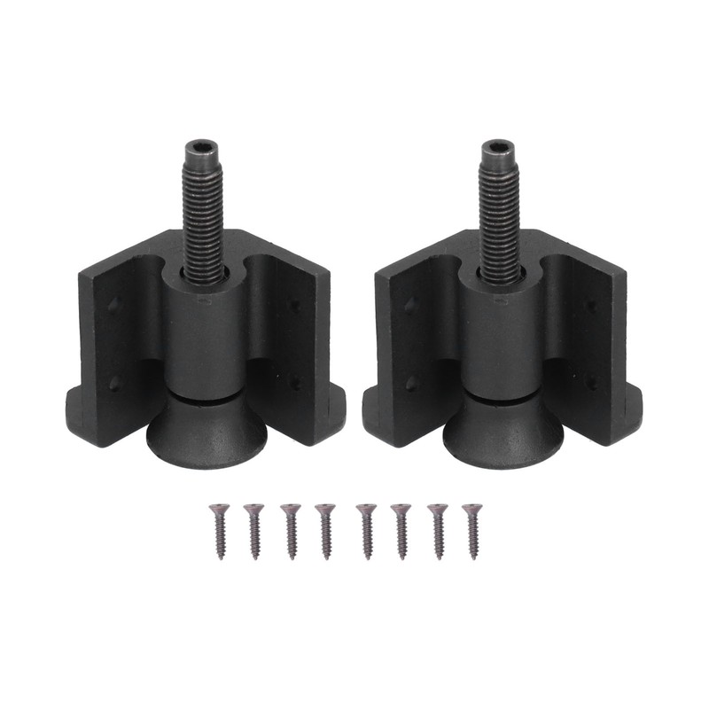 2Set Furniture Hardware Adjustable Feet Support Legs for Bed Wardrobe