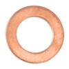 10Pcs M12 Copper Oil Drain Plug Washer Flat Sealing Gasket