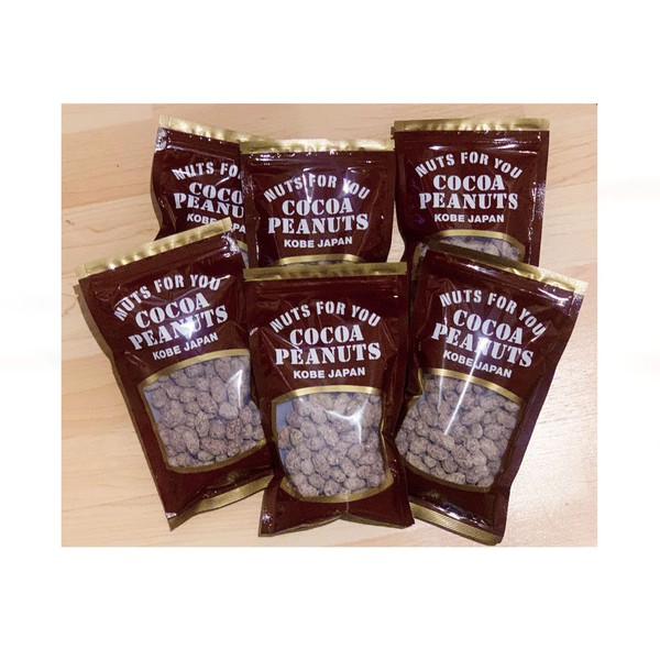 Morozov Premium Cocoa Peanuts Assortment Gift Set (1 Bag 5.5 oz (155 g), Bulk Purchase x 6 Bags