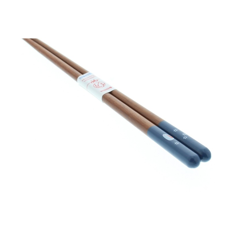 Flower Rabbit Chopsticks Dishwasher Safe Wooden (Natural Wood) Acrylic 9.1