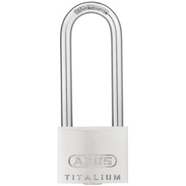 ABUS 64TI/40HB63 40 x 63mm Carded Titalium Padlock with Long Shackle