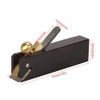 Mini Ebony Plane, DIY Cable-line Carpenter Wood Cutting Tool Small